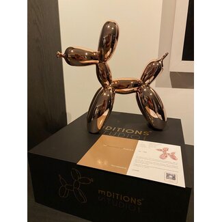 Jeff Koons Jeff Koons (After) – Balloon Dog (L) Rose Goud(incl. geschenkdoos & verzending)