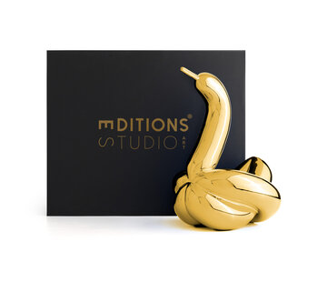 Jeff Koons Jeff Koons (After) – Swan (L) Editions Studio Art – Goud