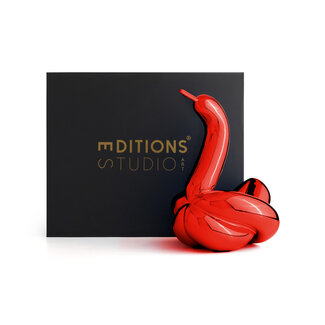 Jeff Koons Jeff Koons (After) – Swan (L) Editions Studio Art – Rood