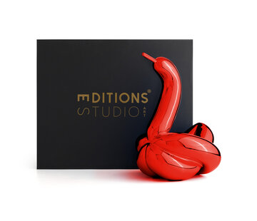 Jeff Koons Jeff Koons (After) – Swan (L) Editions Studio Art – Rood