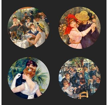 Pierre-Auguste Renoir Onderzetters naar Pierre-August Renoir