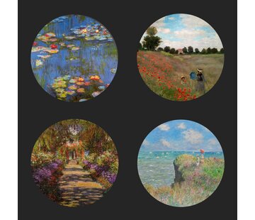 Claude Monet Onderzetters naar Claude  Monet