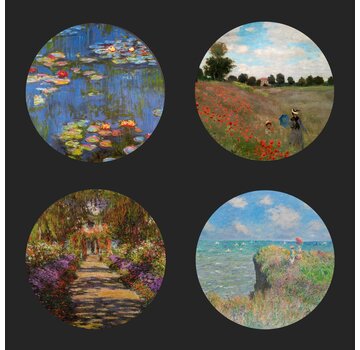 Claude Monet Onderzetters naar Claude  Monet