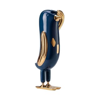 Keramiek handgemaakt Bosa  Hopebird glossy blauw design Jaime Hayon