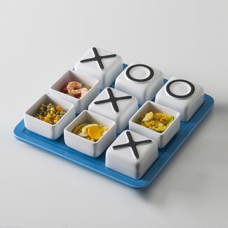Keramiek handgemaakt Bosa  Tris: Boter, Kaas & Eieren naar een fraai design in keramiek.