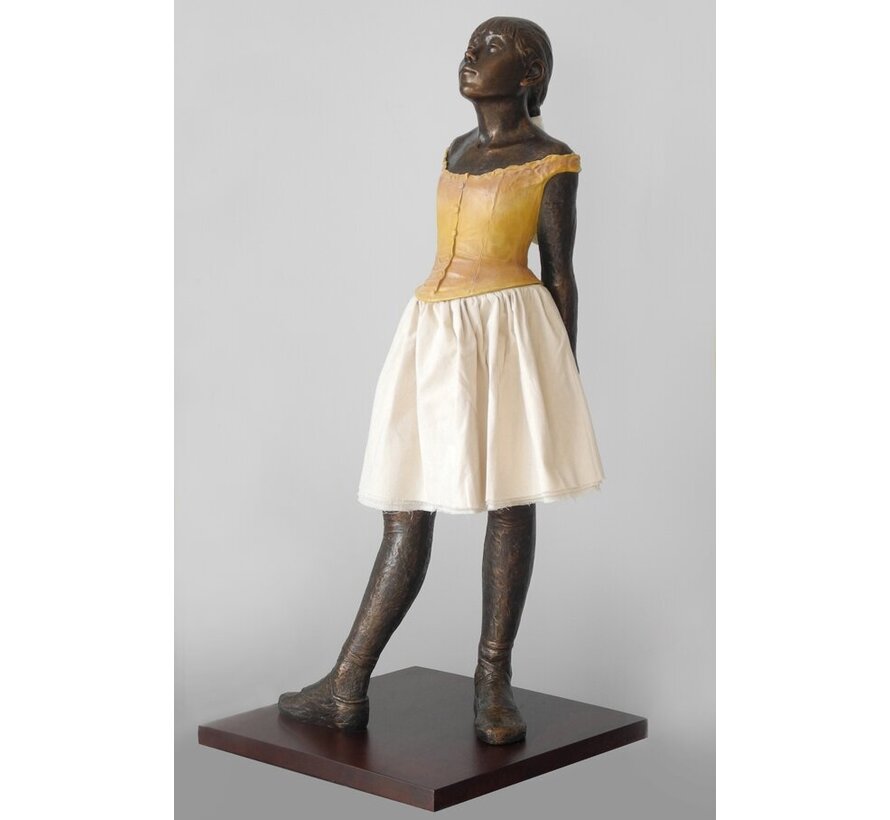 Edgar Degas - het 14 jarige danseresje (99 cm hoog)