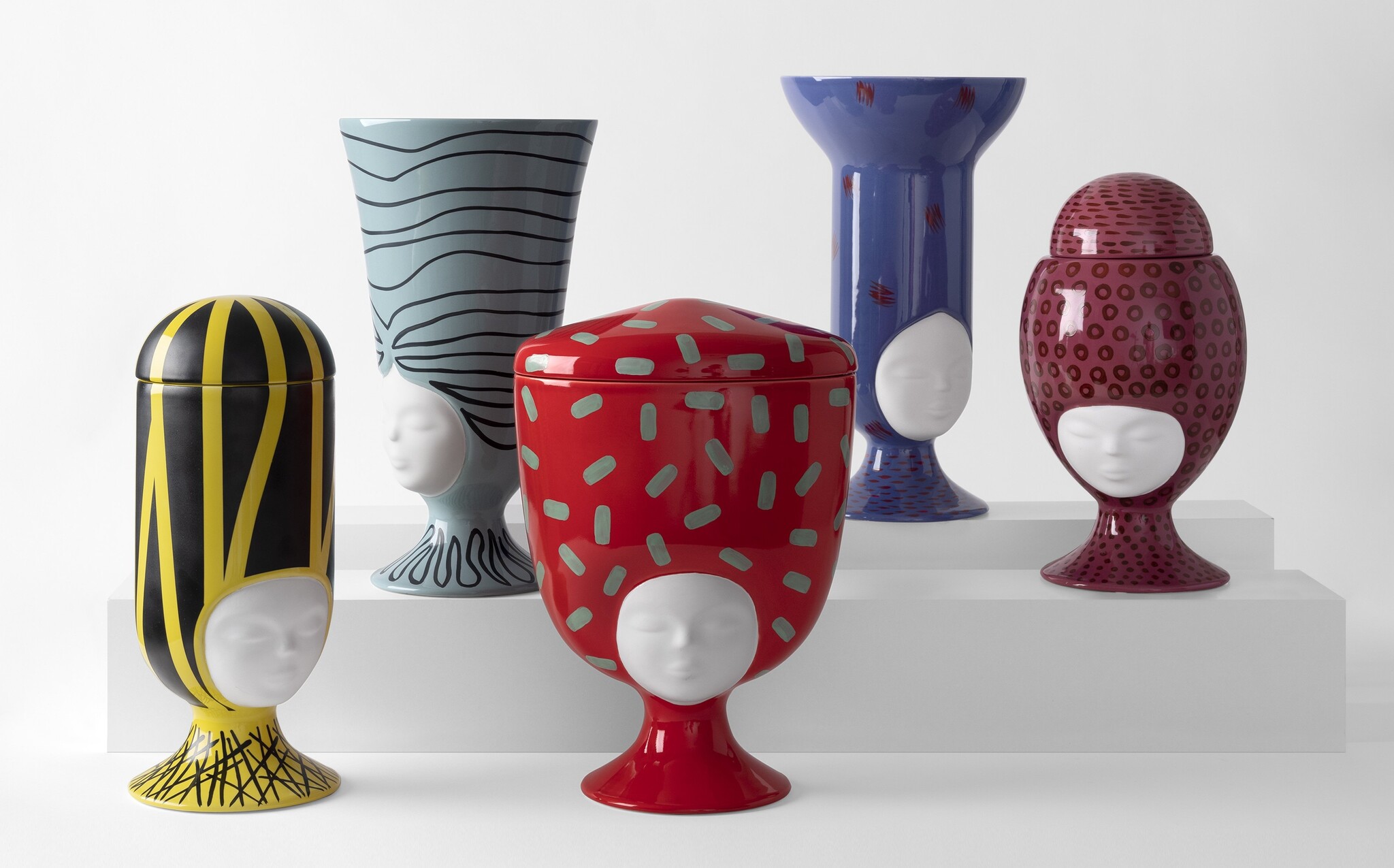 Nieuw bij Kunstpakket Nederland: Bosa keramiek vrouwen vazen 