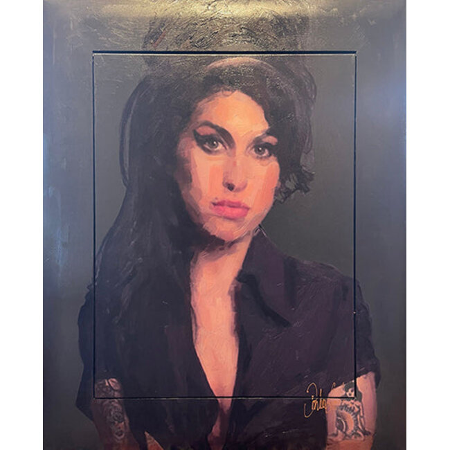 Peter Donkersloot Peter Donkersloot schilderij Amy Winehouse