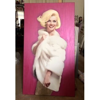 Hayo Sol Origineel schilderij van Hayo Sol van Marilyn Monroe