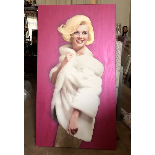 Hayo Sol Hayo Sol schilderij Marilyn Monroe 140 x 78 cm