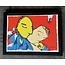 Herman Brood Herman Brood - Kusjes (klein op linnen)