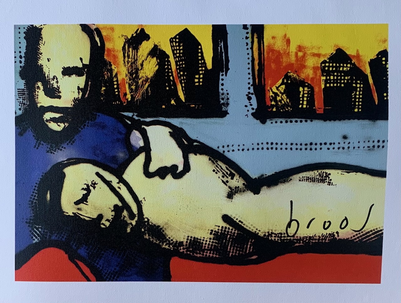 Metro Lovers van Herman Brood - Kunstpakket Nederland