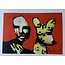 Herman Brood Herman Brood giclee gesigneerd mens en dier