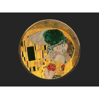 Gustav Klimt Spiegeldoosje - De kus  - Gustav Klimt