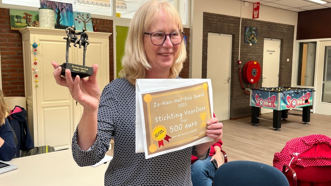 Uitreiking van het beeld Special Care