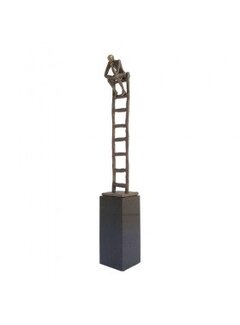 Corry Ammerlaan De denkende mens sculptuur(incl. geschenkdoos & verzending)