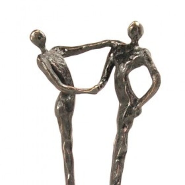 Corry Ammerlaan Beeld Dank geheel bronzen beeld