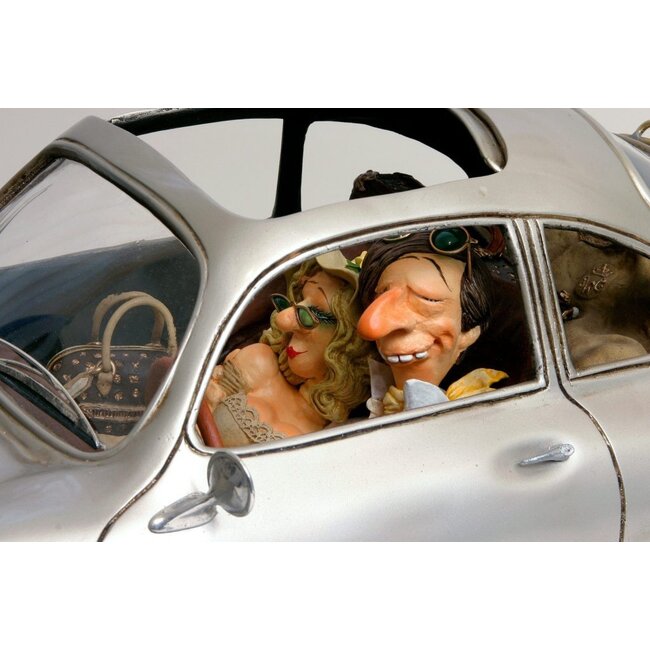 Guillermo Forchino beelden The Business Trip van kunstenaar Forchino