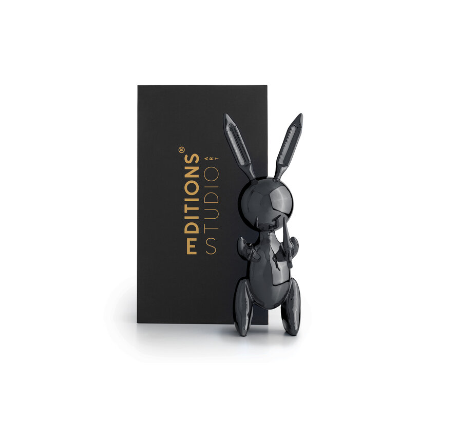 Rabbit XL Black after Jeff Koons