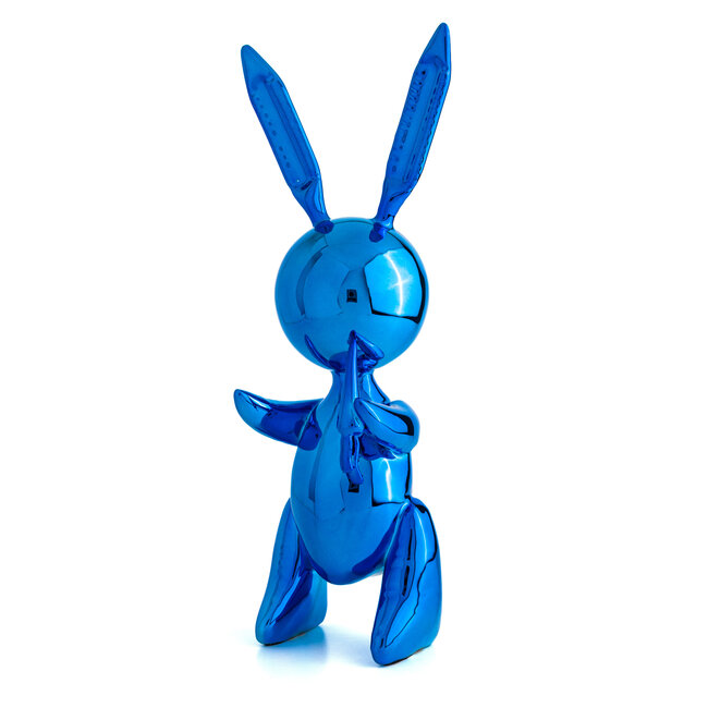Jeff Koons Blue Rabbit XL after Jeff Koons