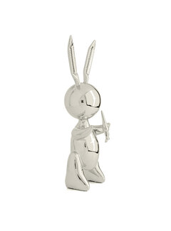 Jeff Koons Jeff Koons Silver Rabbit XL