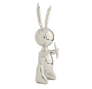 Jeff Koons Jeff Koons Silver Rabbit XL