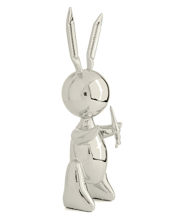Jeff Koons Jeff Koons Silver Rabbit XL