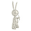 Jeff Koons Jeff Koons Silver Rabbit XL