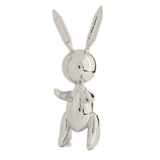 Jeff Koons Silver Rabbit XL Jeff Koons