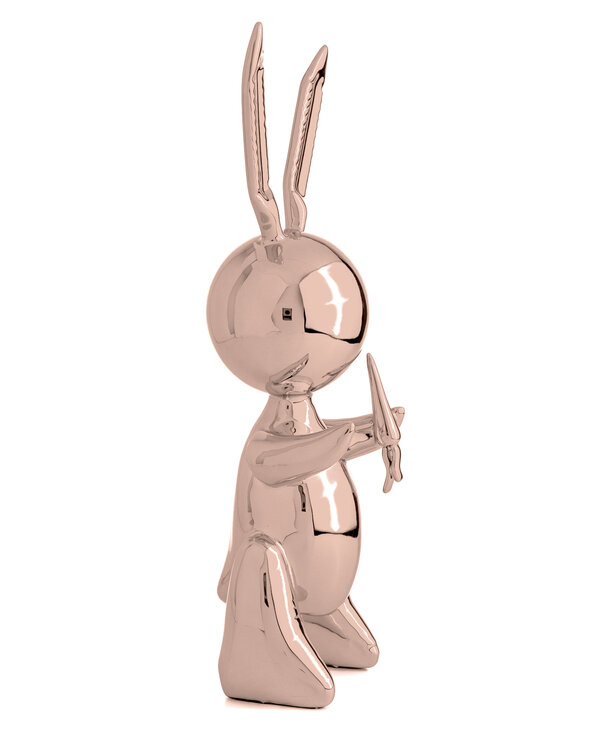 Jeff Koons Jeff Koons ROSÉ Gold Rabbit XL