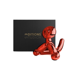 Jeff Koons Red Monkey L after Jeff Koons