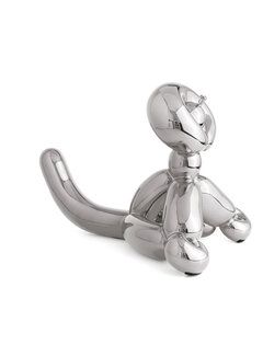 Jeff Koons Silver Monkey L after Jeff Koons