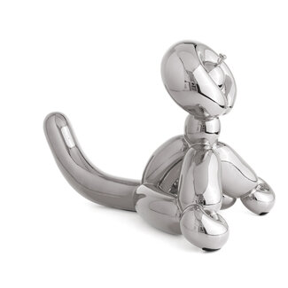 Jeff Koons Silver Monkey L after Jeff Koons