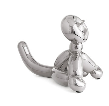 Jeff Koons Silver Monkey L after Jeff Koons