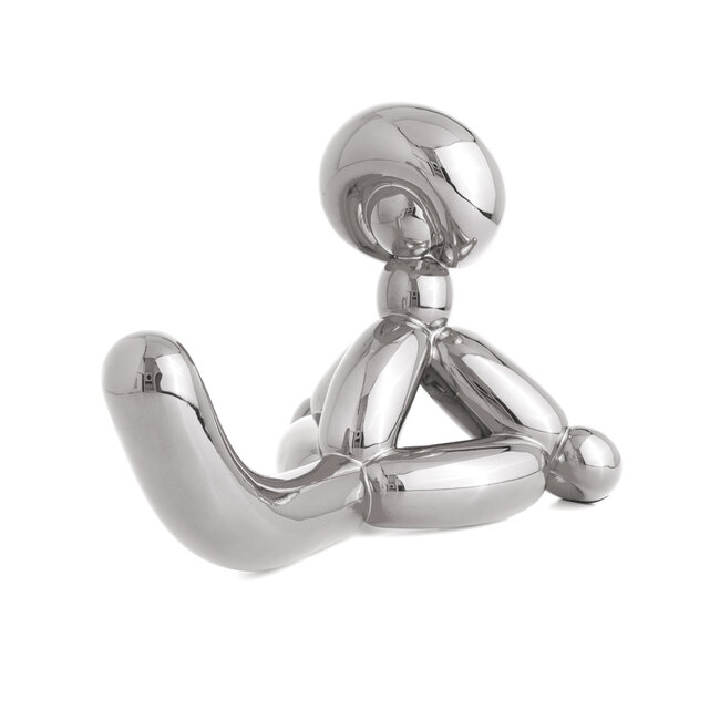 Jeff Koons Jeff Koons gelimiteerde monkey L in Silver
