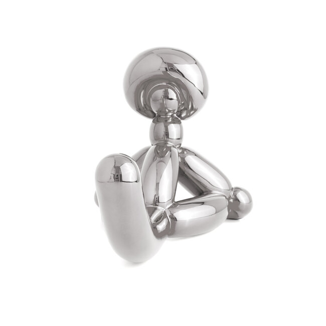 Jeff Koons Jeff Koons gelimiteerde monkey L in Silver