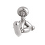 Jeff Koons Jeff Koons gelimiteerde monkey L in Silver