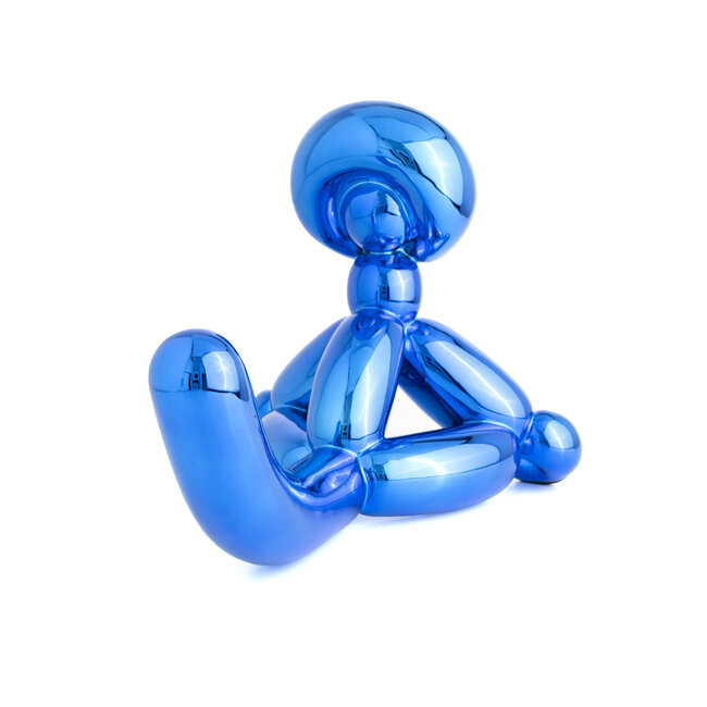 Jeff Koons Blue monkey L after Jeff Koons
