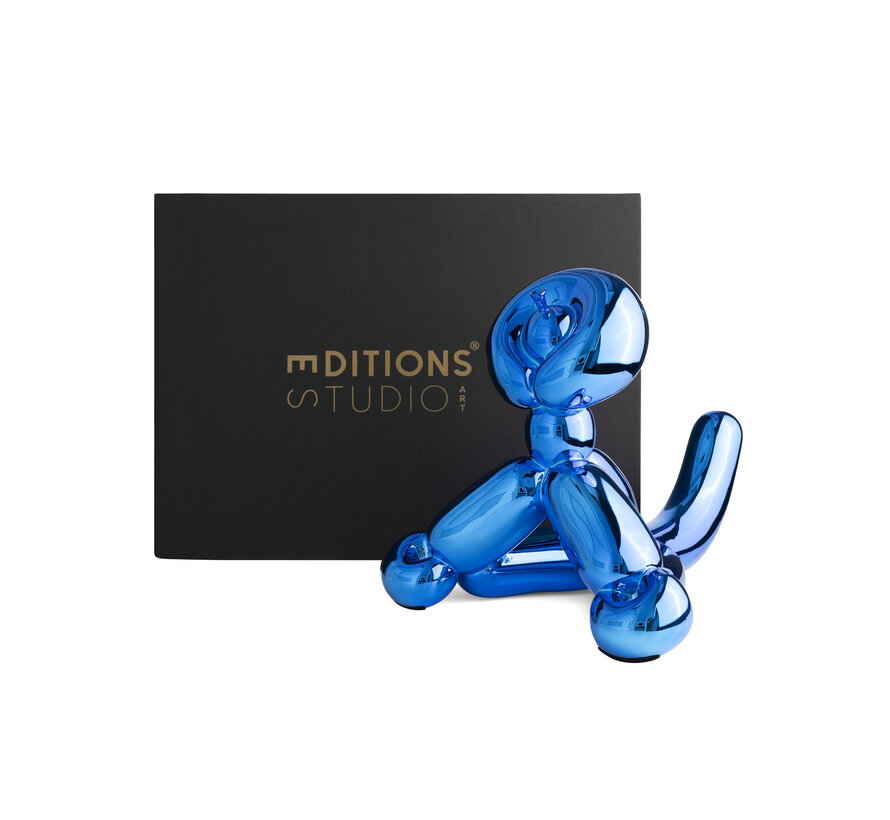 Blue monkey L after Jeff Koons