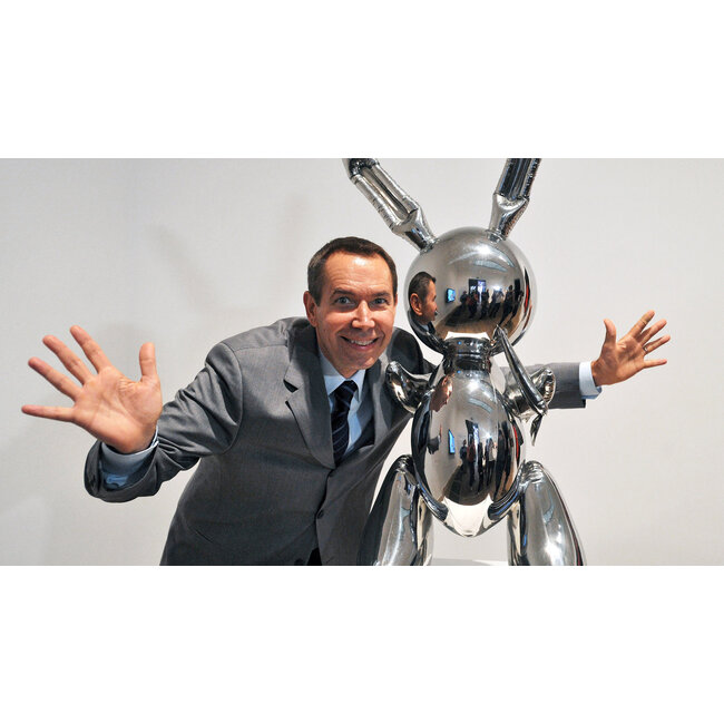 Jeff Koons Blue monkey L after Jeff Koons