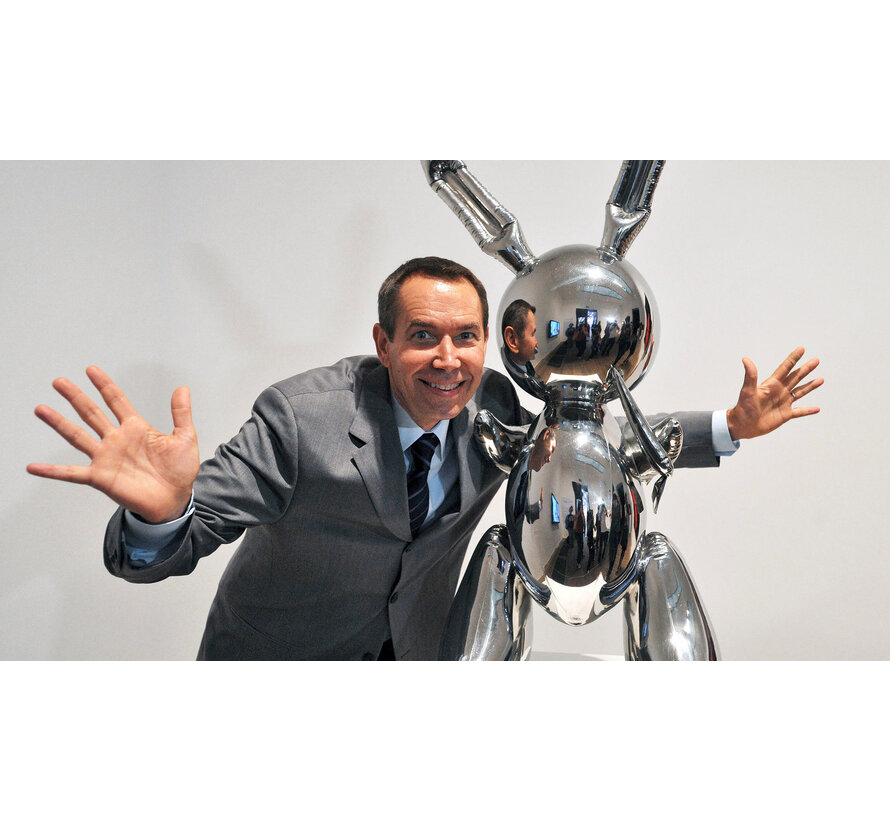 Blue monkey L after Jeff Koons