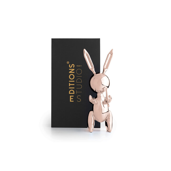 Jeff Koons ROSÉ Gold Rabbit XL Jeff Koons
