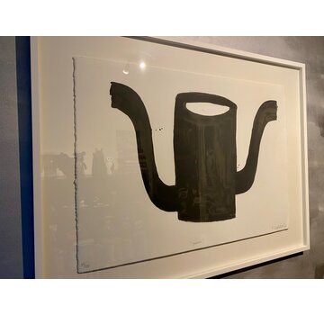 Klaas Gubbels Januskan litho gesigneerd van Klaas Gubbels nieuw ingelijst