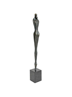 Corry Ammerlaan Bronzen Beeld Samen een eenheid vormen(incl. geschenkdoor & verzending)