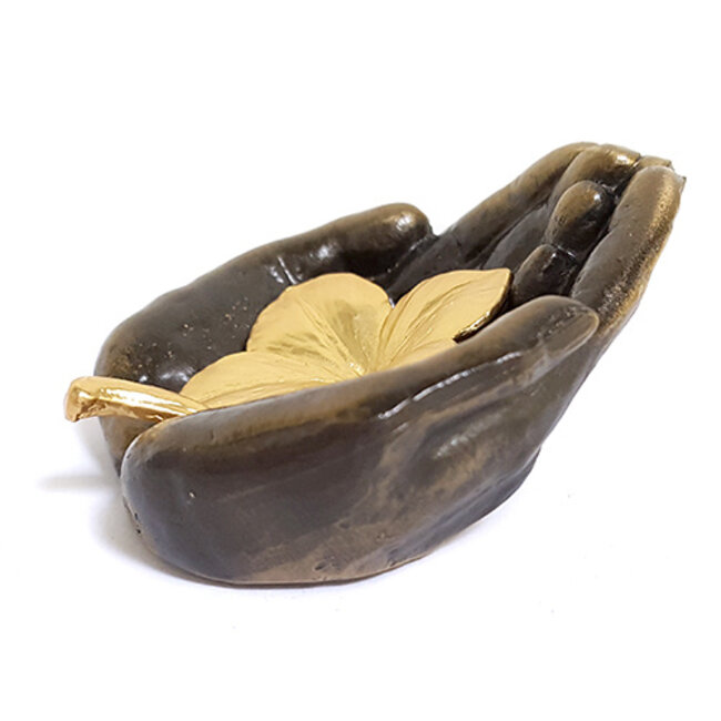 Corry Ammerlaan Beeldje, ik geef je geluk met open handen