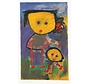 Mother and child zeefdruk gesigneerd - Giovanni Vetere