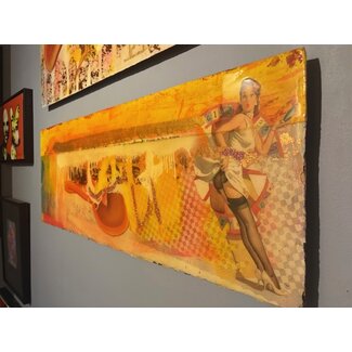 Bram Reijnders - zeefdruk in epoxy gegoten
