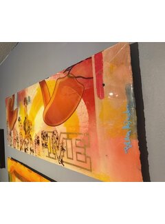 Bram Reijnders - zeefdruk in glanzend epoxy