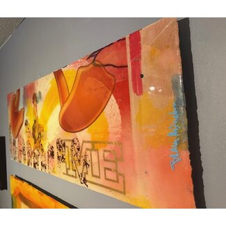 Bram Reijnders - zeefdruk in glanzend epoxy