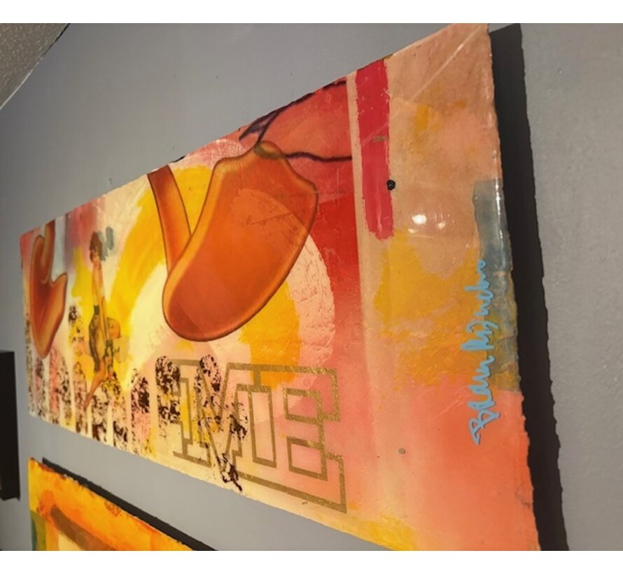 Kunstwerk in epoxy van Bram Reijnders